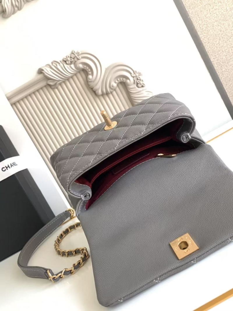 Ch**el top handle bags